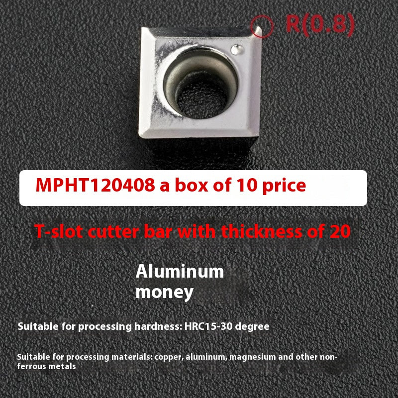 2065-T-slot milling cutter rod CNC slotting HTS three-edged machining center numerical control T-slot milling cutter rod thickness 6 8 10 12 Shandong Denso Pricision Tools Co.,Ltd.